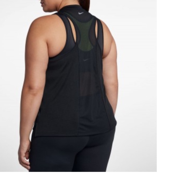 Plus Size Nike Womens Workout Top - Picture 6 of 8